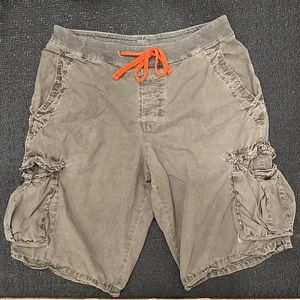 James Perse Mens Cargo Shorts Designer Size 2